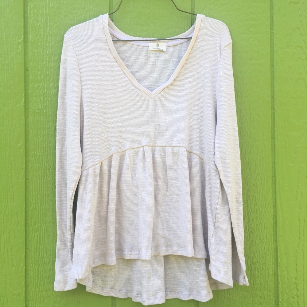 T.la long sleeve top.